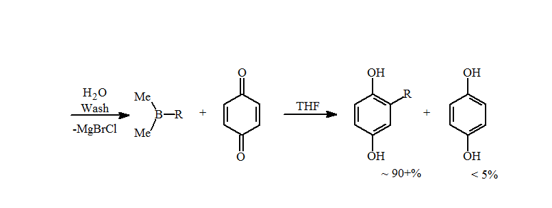 trialkylboranes were prepared by hydroboration