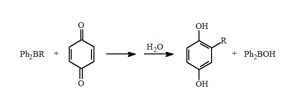 reductive alkylation of p-benzoquinone illustration 2
