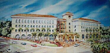 architect's drawing of CSL building